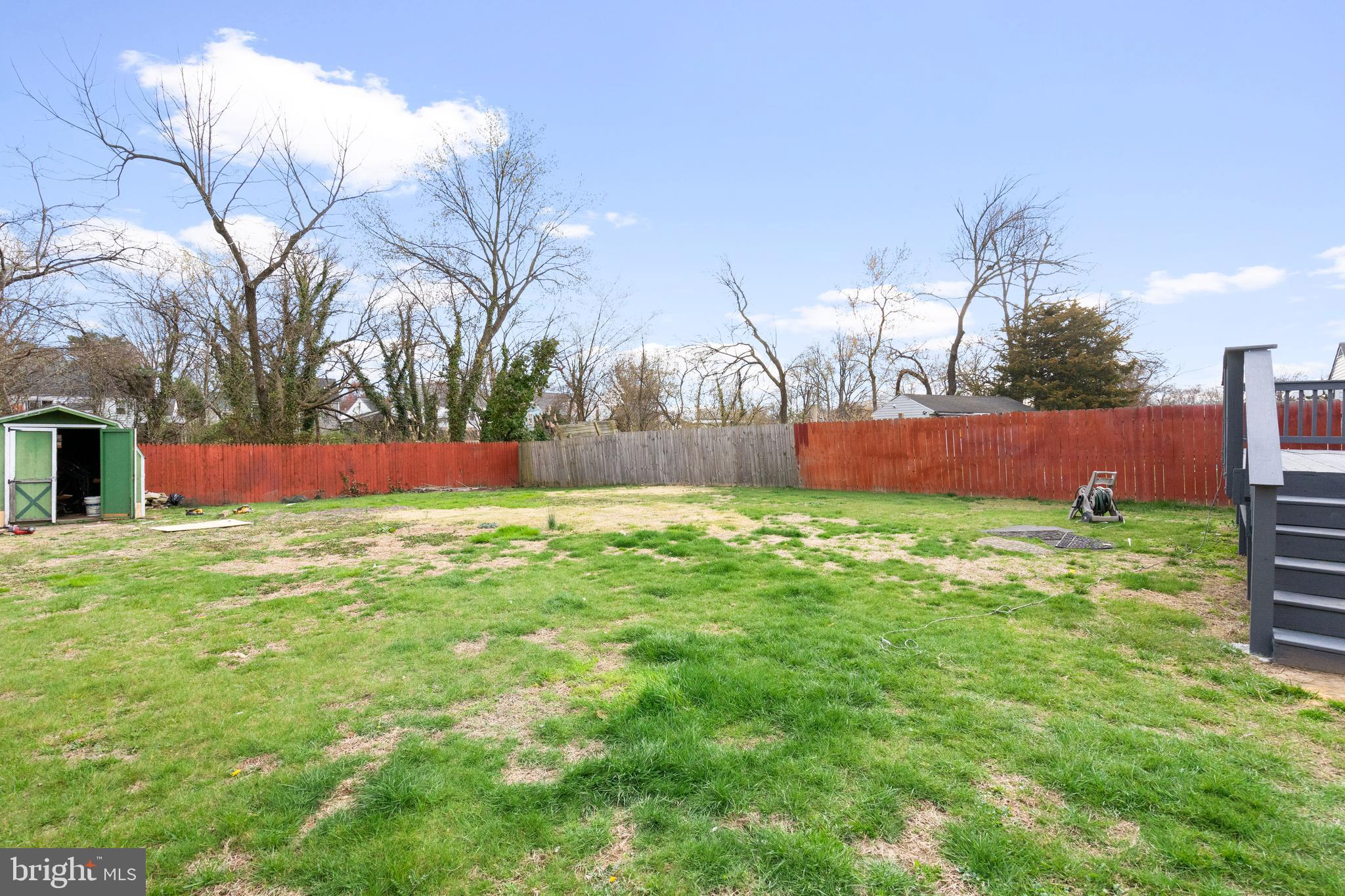 809 Martin Road Essex, MD 21221 - Photo 28 of 30 fenced yard
