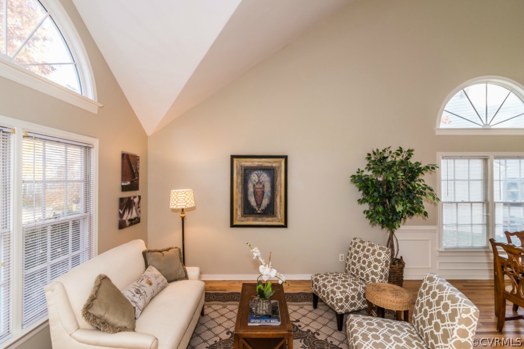 5508 Windy Ridge Drive Midlothian, VA 23112 - Photo 5 of 20 a living room with furniture and a potted plant
