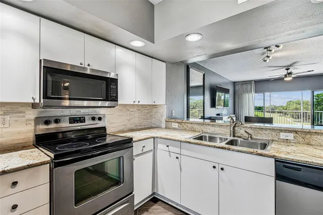 a view of a city with an ocean view