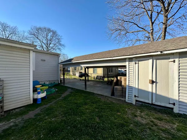 a view of outdoor space and yard