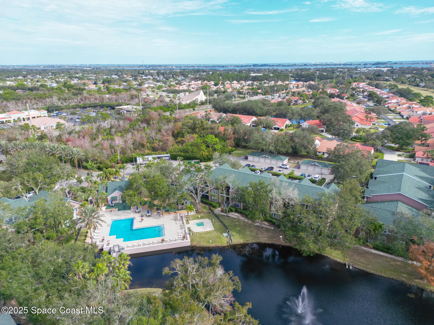 7667 North Wickham Road, Unit 222 Melbourne, FL 32940 - Photo 36 of 38 Aerial View