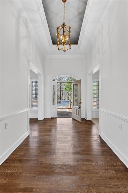 1027 Hunters Trace Jasper, GA 30143 - Photo 5 of 70 a view of an entryway with wooden floor