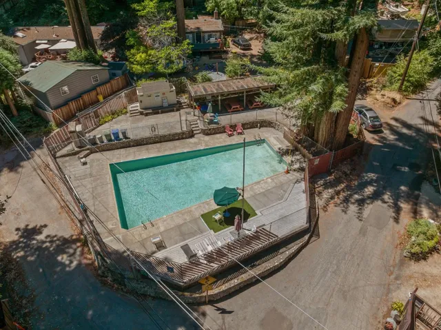 a picture of a bench in a white building