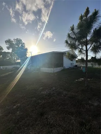 a view of outdoor space and yard