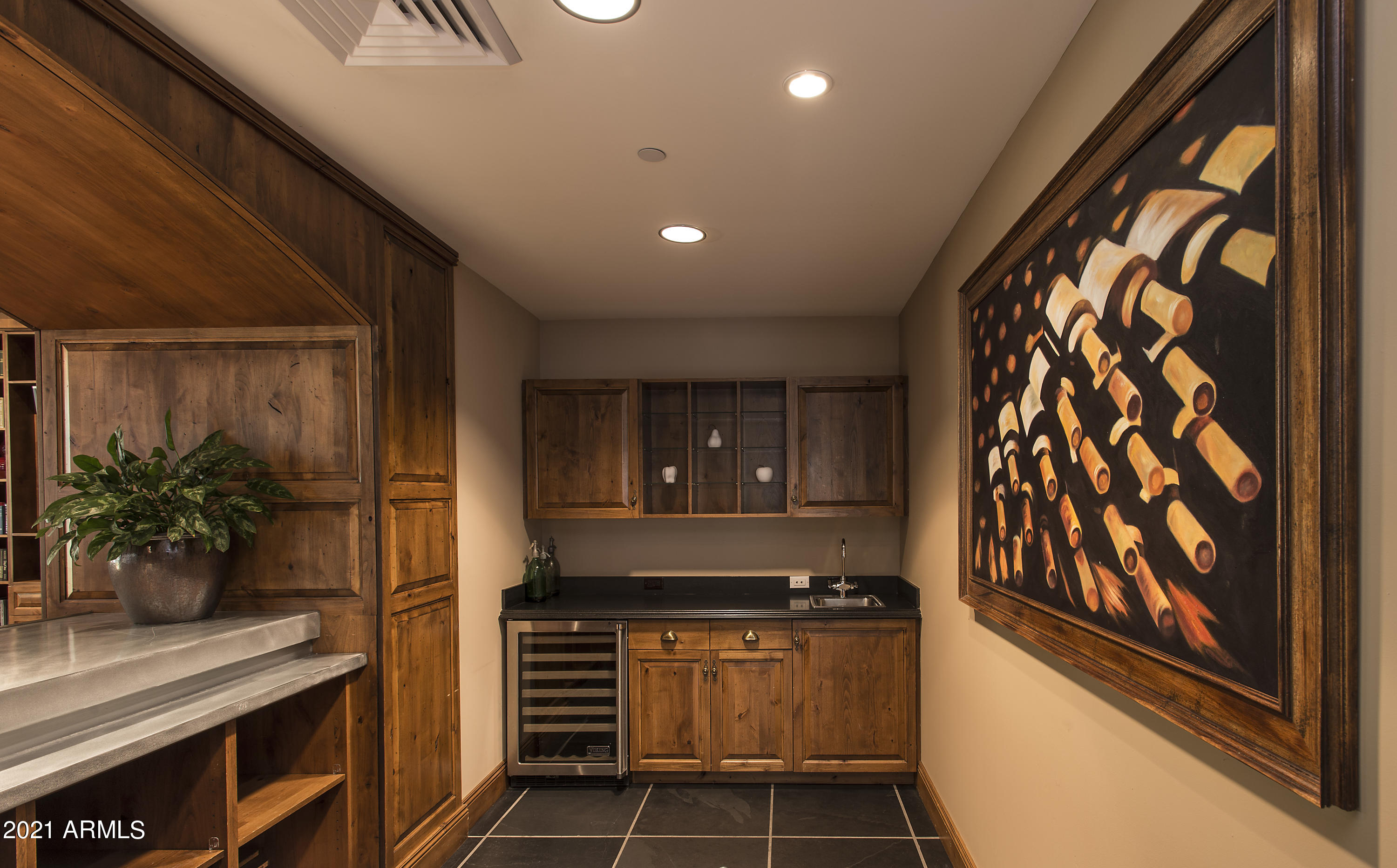 7181 East Camelback Road, Unit 804 Scottsdale, AZ 85251 - Photo 47 of 69 Zinc bar in Club Room