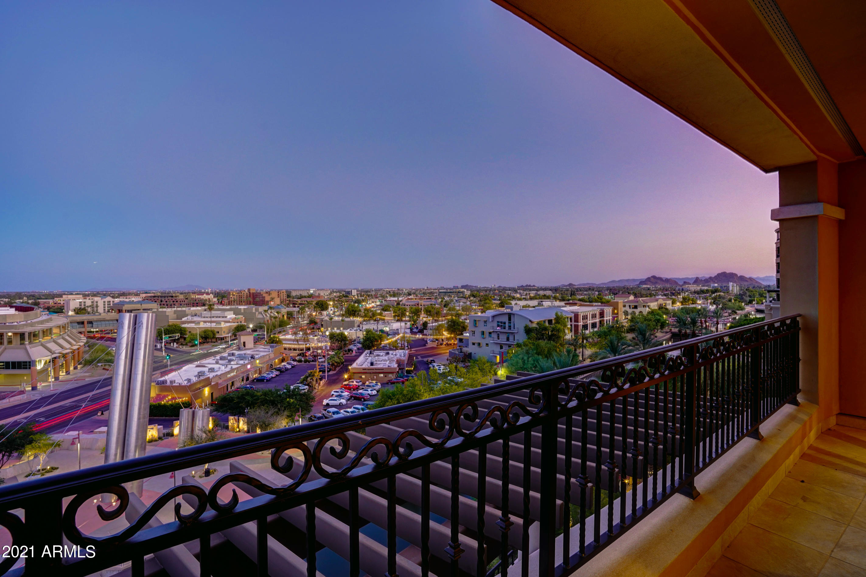 7181 East Camelback Road, Unit 804 Scottsdale, AZ 85251 - Photo 69 of 69 2nd Balcony off master suite