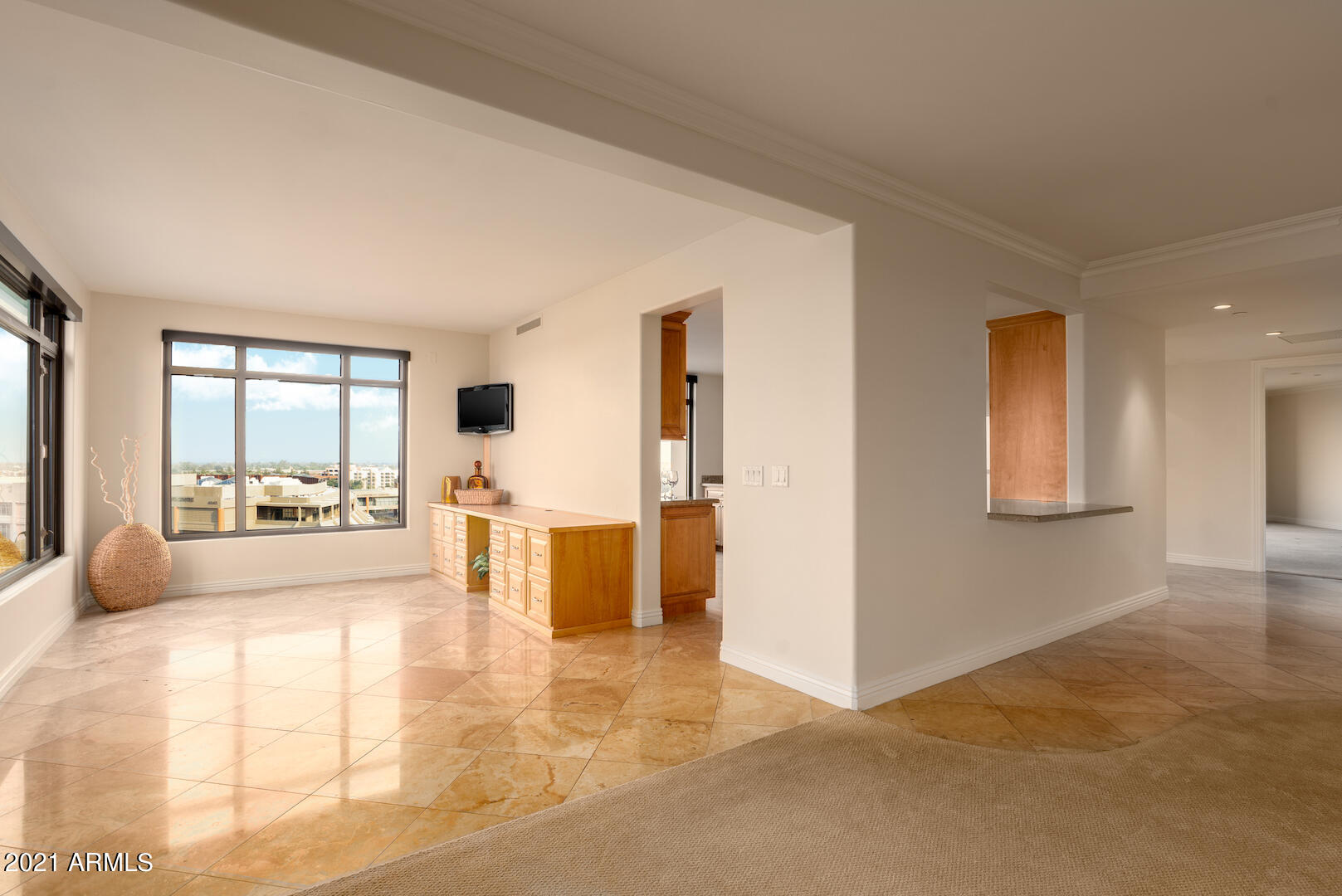 7181 East Camelback Road, Unit 804 Scottsdale, AZ 85251 - Photo 7 of 69 Open Den to Kitchen & Living