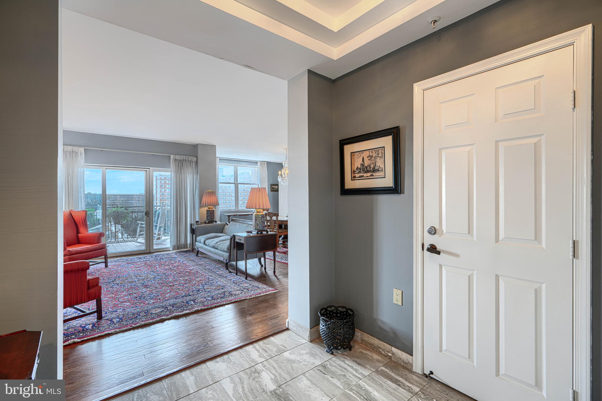 3801 Canterbury Road, Unit 912 Baltimore, MD 21218 - Photo 11 of 79 Foyer - view into living room