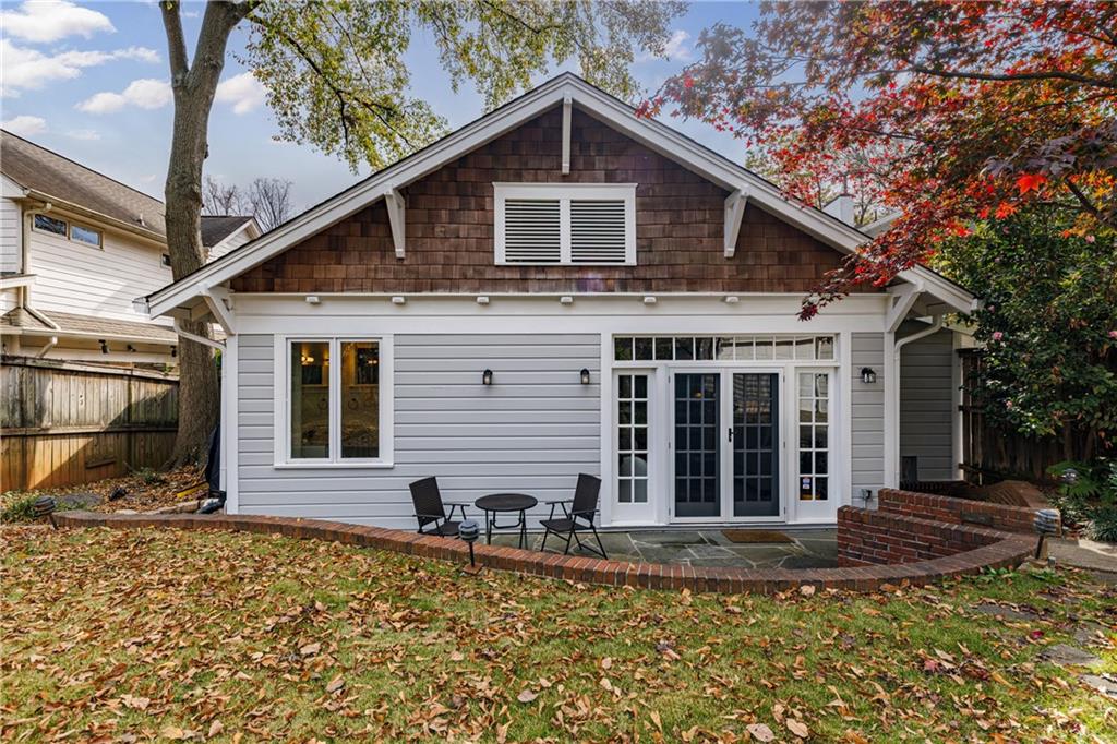 654 Cresthill Avenue Northeast Atlanta, GA 30306 - Photo 26 of 53 a front view of a house with garden
