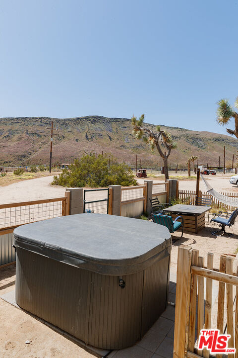 55626 Pipes Canyon Road Yucca Valley, CA 92284 - Photo 16 of 61 a view of roof deck with ocean view