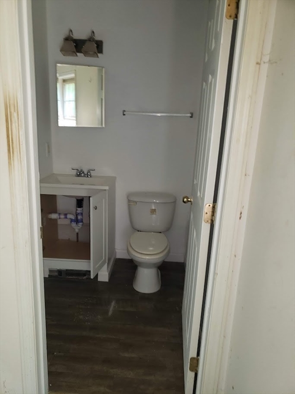 21 Spencer Road Oakham, MA 01068 - Photo 16 of 25 a bathroom with a toilet and a sink