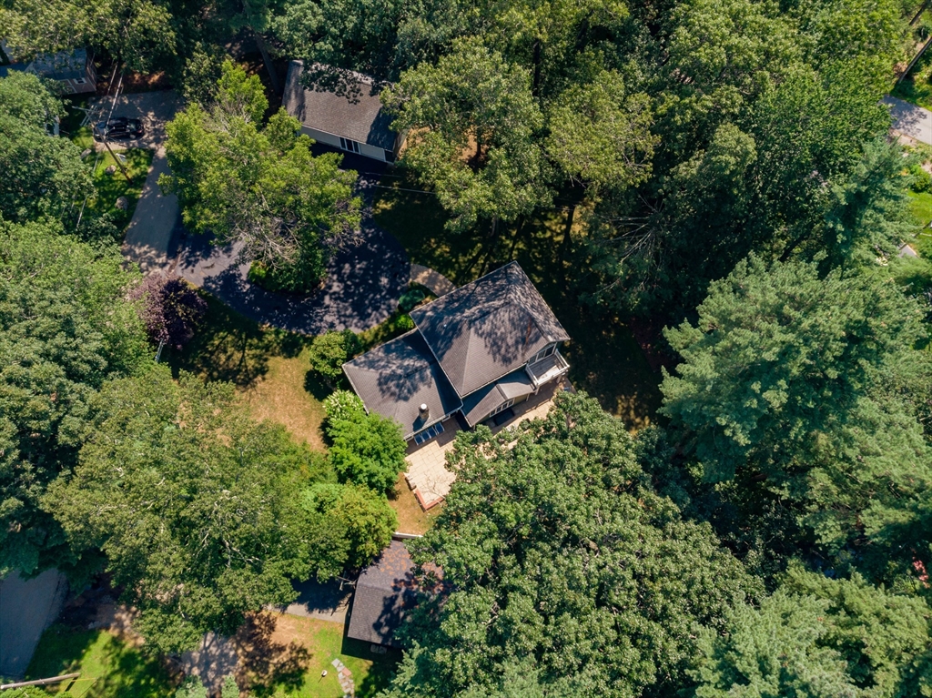 33 Mountain Brook Road Sturbridge, MA 01566 - Photo 41 of 41 an aerial view of a house with a yard and outdoor seating
