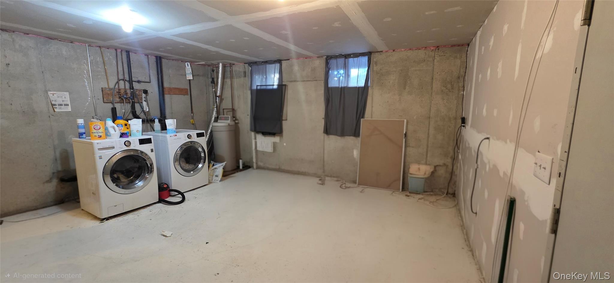 99 Evan Road Warwick, NY 10990 - Photo 18 of 20 a utility room with dryer and washer