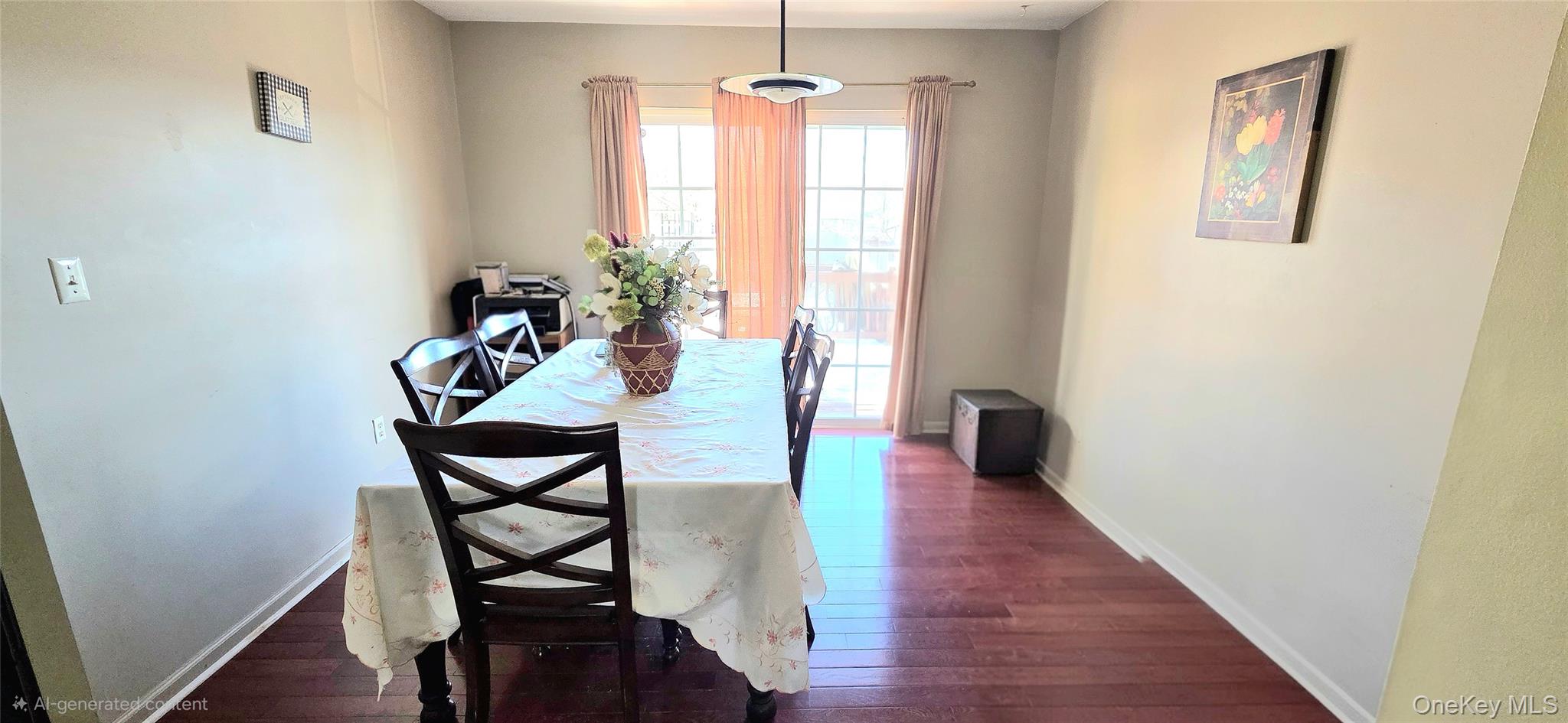 99 Evan Road Warwick, NY 10990 - Photo 6 of 20 a view of a dining room with furniture window and wooden floor