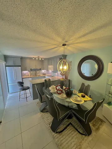 a living room with a couch and a table