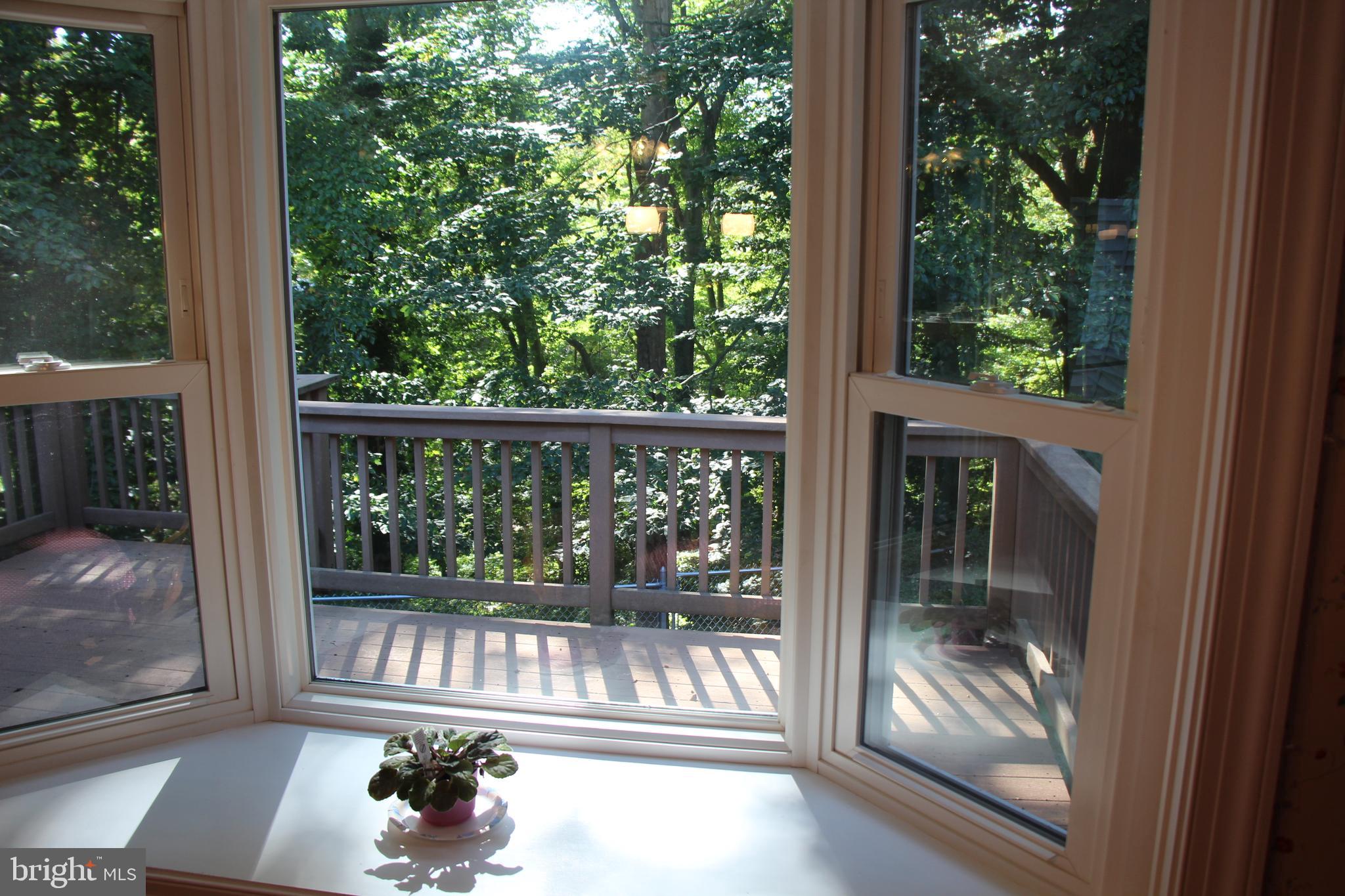 1161 Ridge Road Langhorne, PA 19053 - Photo 9 of 25 Kitchen bay window to private rear view