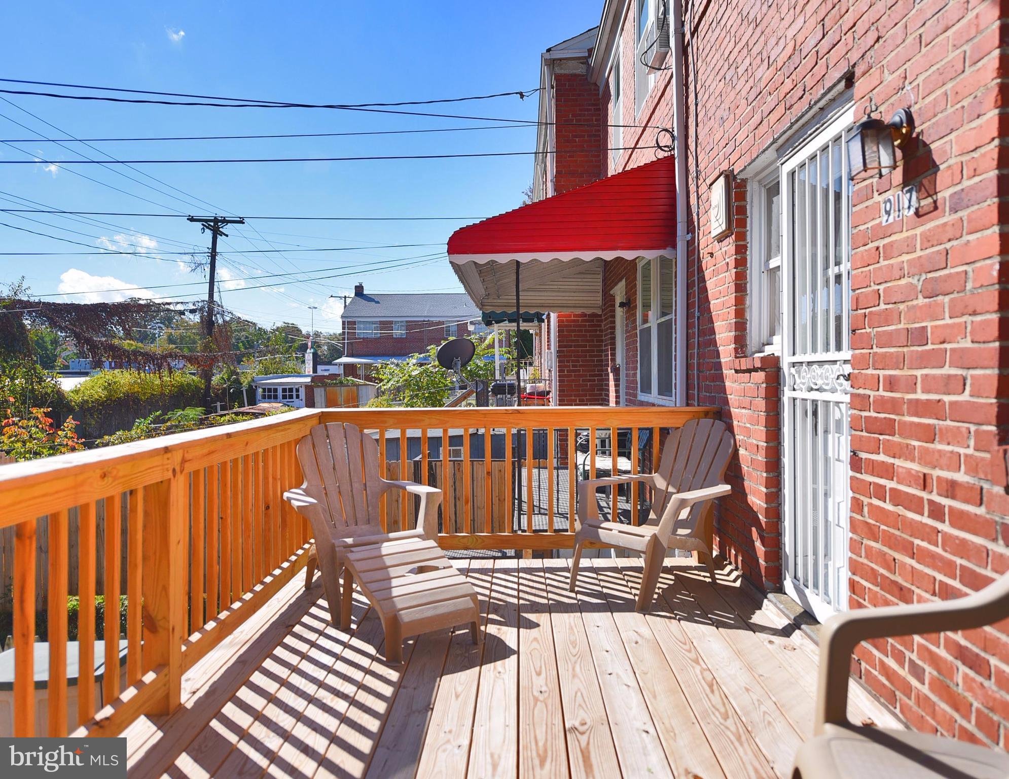 917 Coleridge Road Baltimore, MD 21229 - Photo 13 of 29 Deck