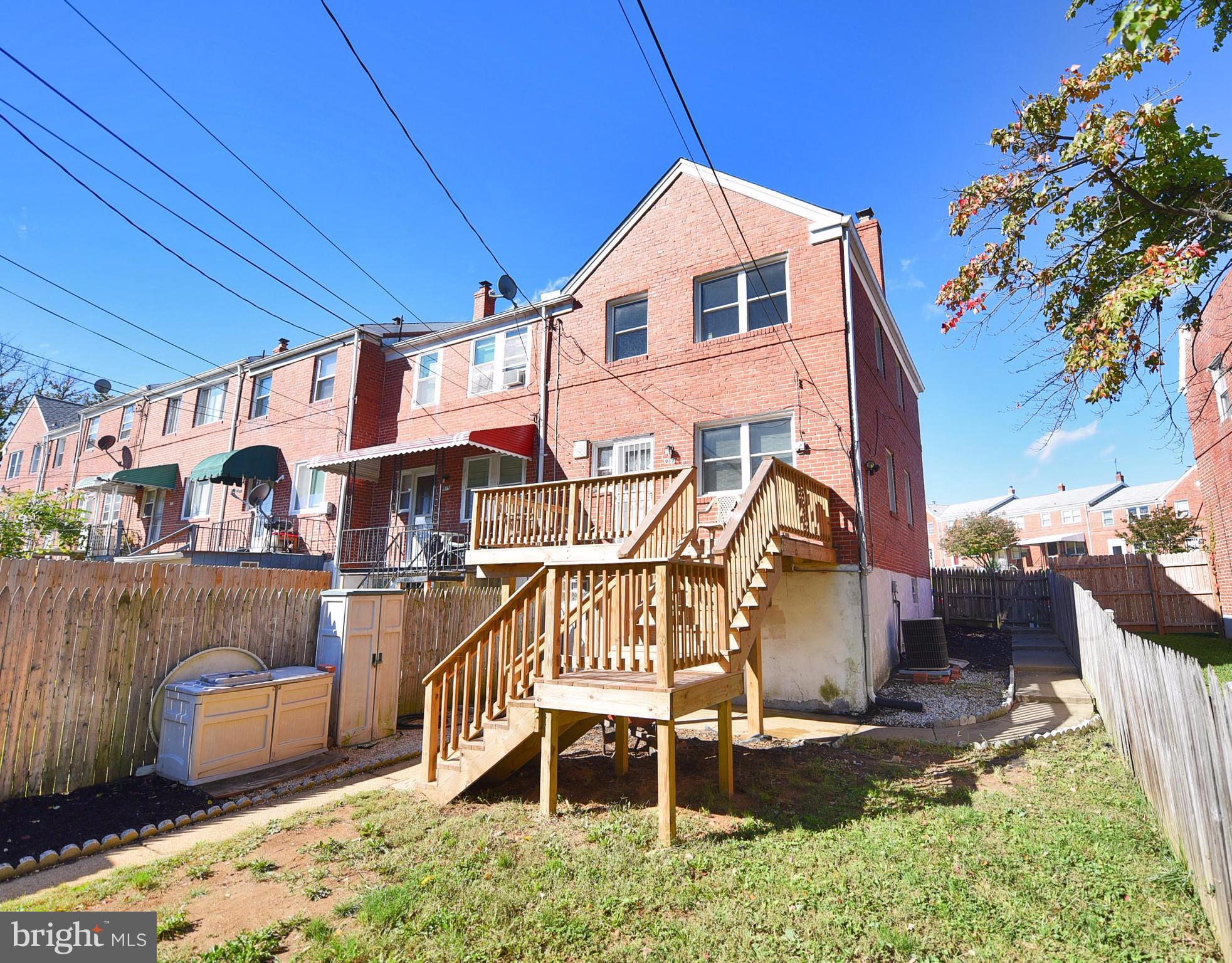 917 Coleridge Road Baltimore, MD 21229 - Photo 28 of 29 Exterior (Rear)