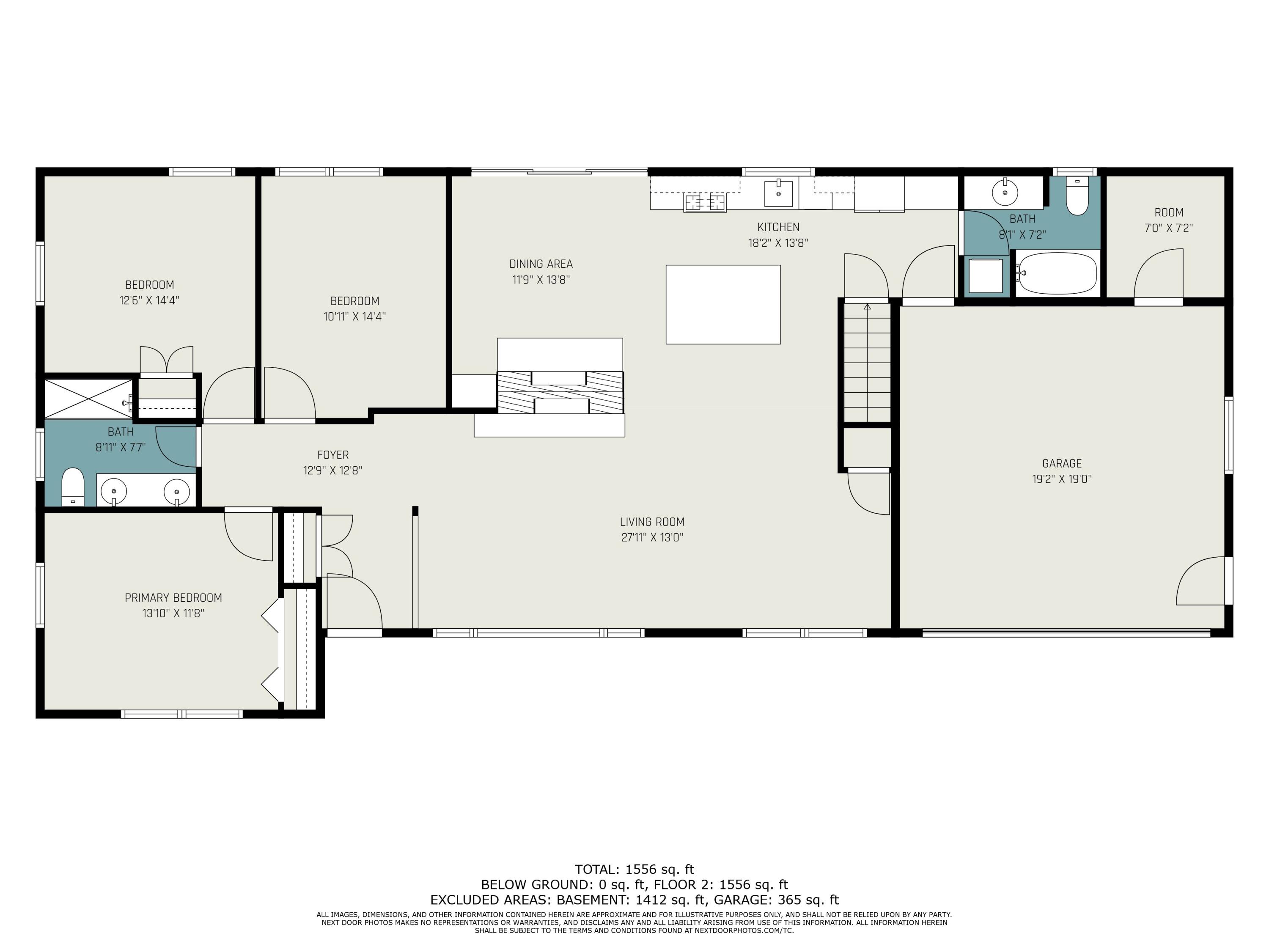 3228 Olney Road Kalamazoo, MI 49006 - Photo 29 of 29 main_floor Floor Plan
