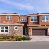front view of a house with a street
