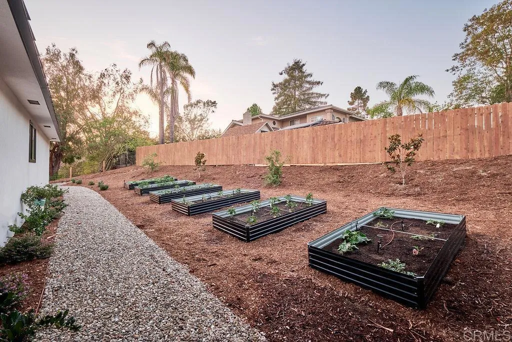 2025 Valley Road Oceanside, CA 92056 - Photo 24 of 31 a view of a backyard with sitting area