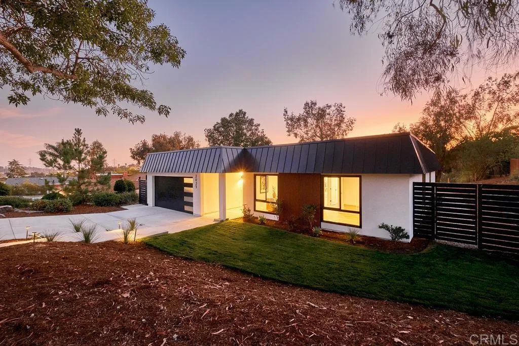 2025 Valley Road Oceanside, CA 92056 - Photo 28 of 31 a front view of a house with a yard and garage
