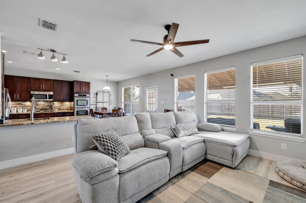 4029 Bridge Water Road Heartland, TX 75126 - Photo 5 of 39 a living room with furniture and a large window