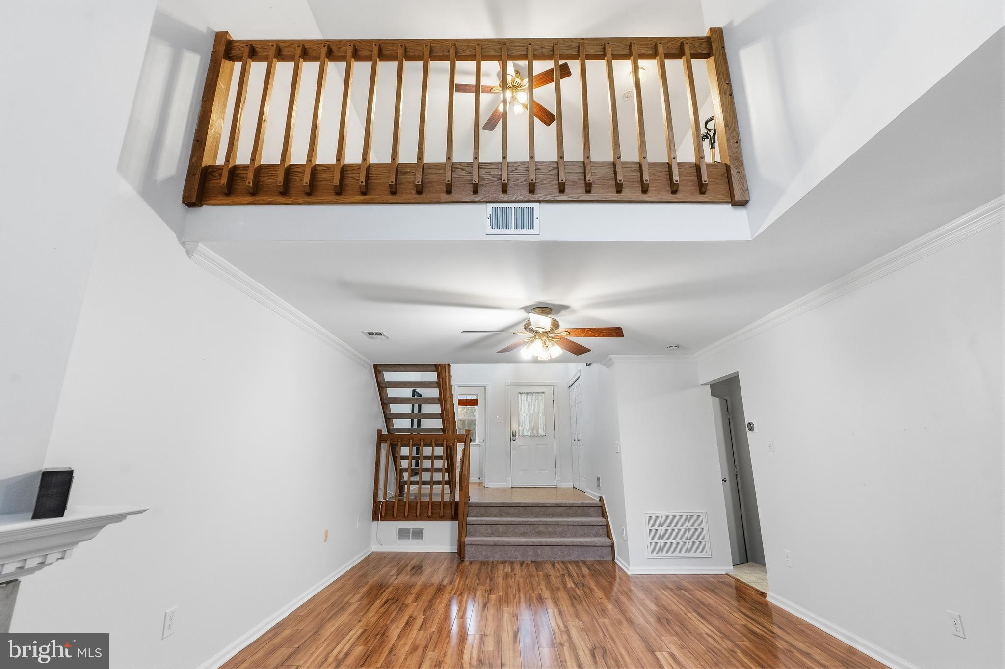 8 Brookline Court, Unit B Princeton, NJ 08540 - Photo 13 of 53 a view of entryway and hall with wooden floor