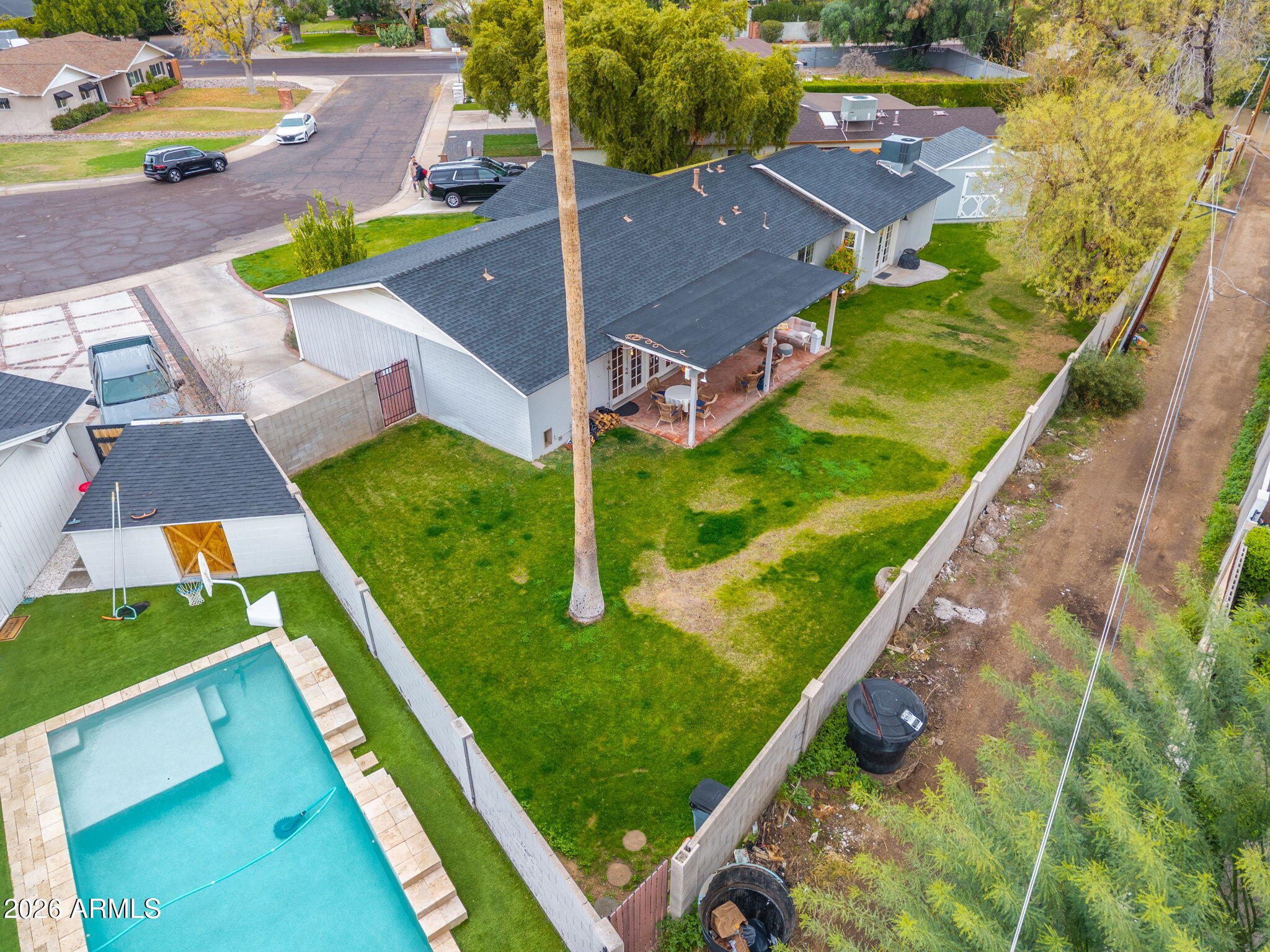 3033 North 53rd Street Phoenix, AZ 85018 - Photo 34 of 40 an aerial view of a house