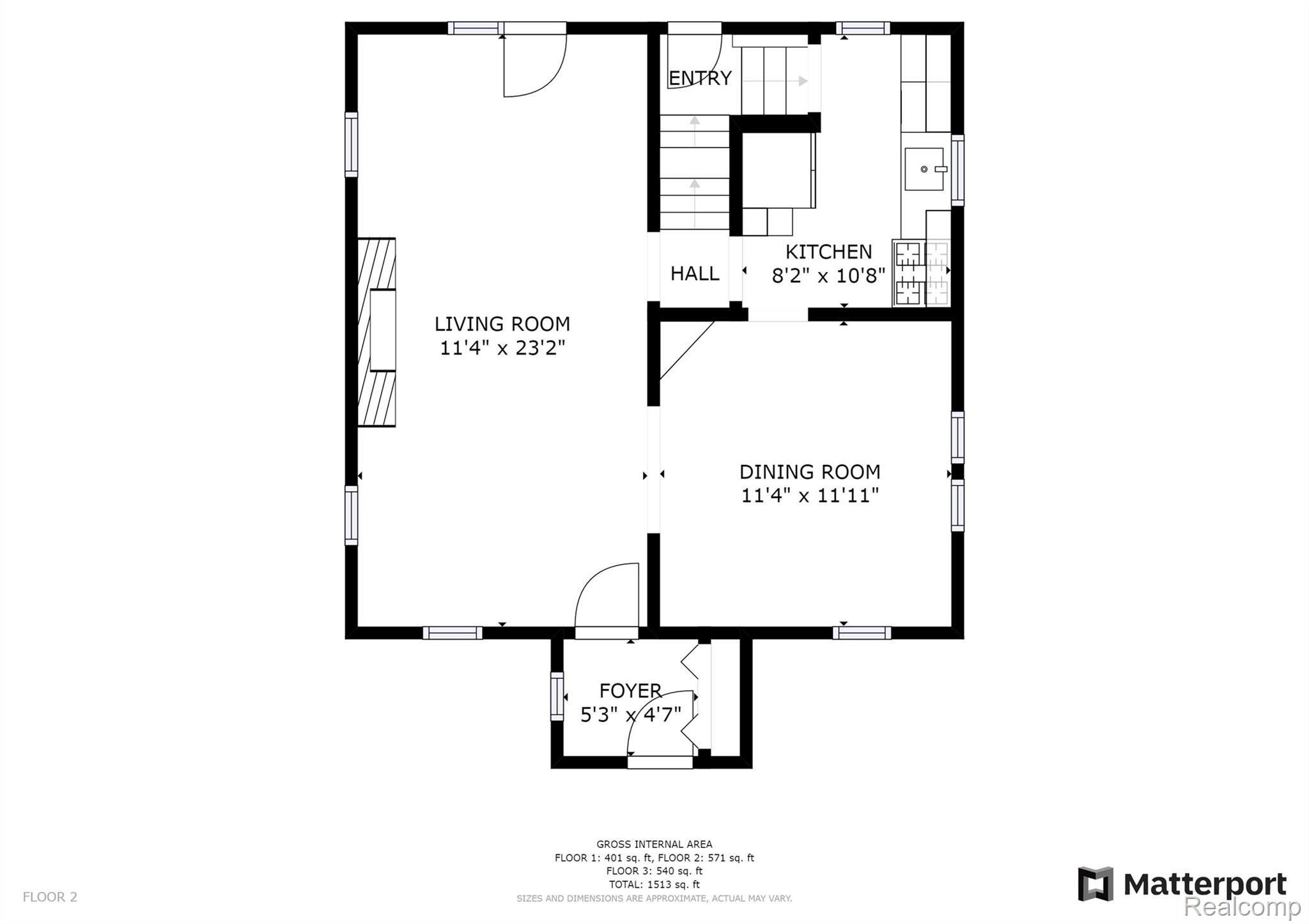 1118 Oxford Road Berkley, MI 48072 - Photo 30 of 32 Floor 2.jpg