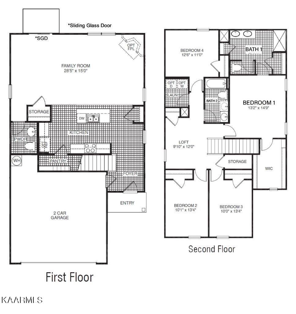 2330 Beacon Road Talbott, TN 37877 - Photo 3 of 3 Elston Floor Plan Express