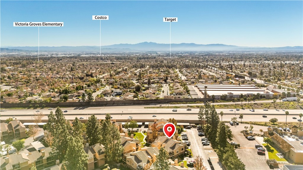 10655 Lemon Avenue, Unit 3107 Rancho Cucamonga, CA 91737 - Photo 49 of 55 an aerial view of residential building and ocean view