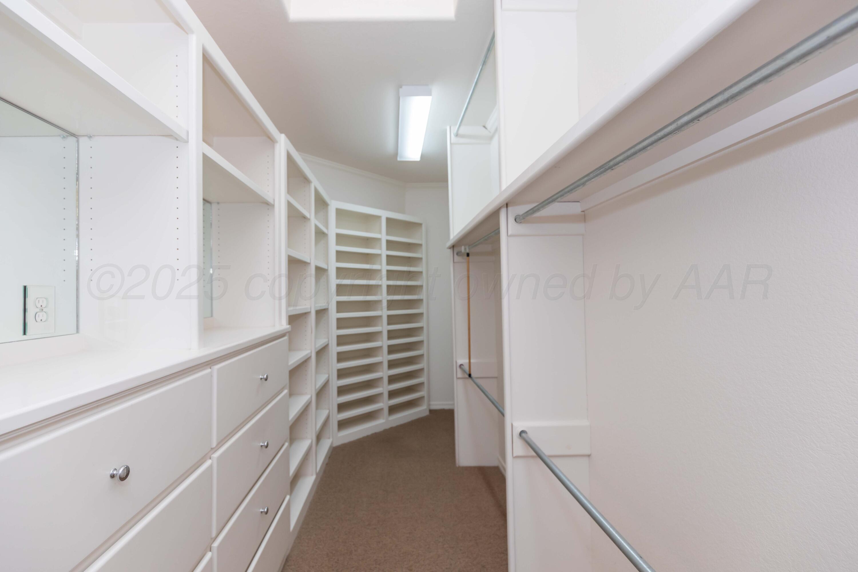 4102 Paramount Boulevard Amarillo, TX 79109 - Photo 62 of 74 PRIMARY CLOSET VIEW 1