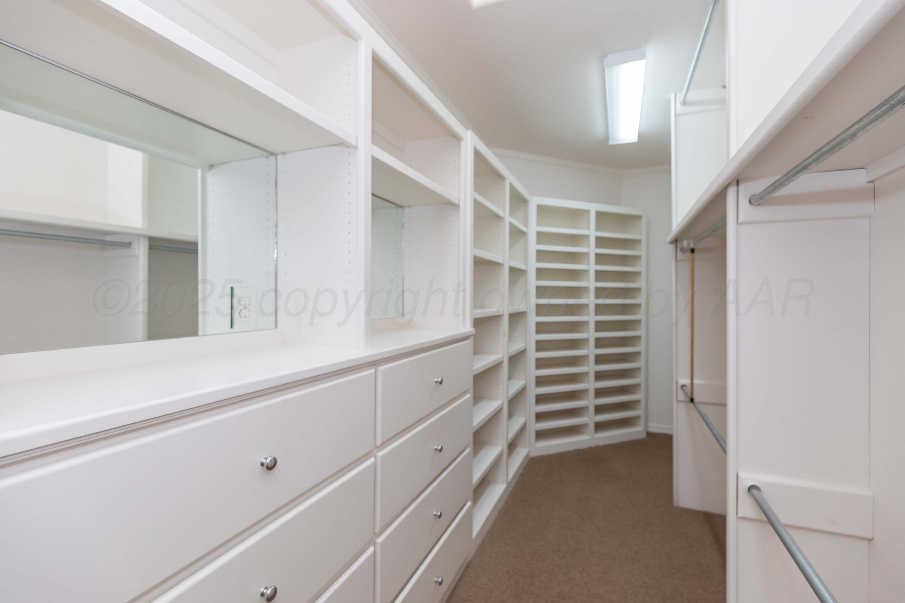 4102 Paramount Boulevard Amarillo, TX 79109 - Photo 63 of 74 PRIMARY CLOSET VIEW 2