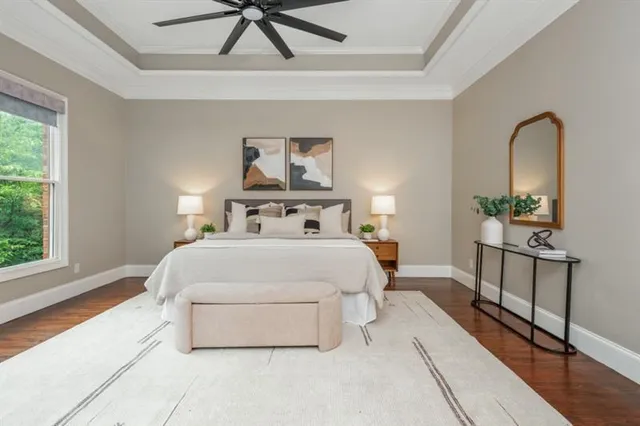 a view of a house with a swimming pool