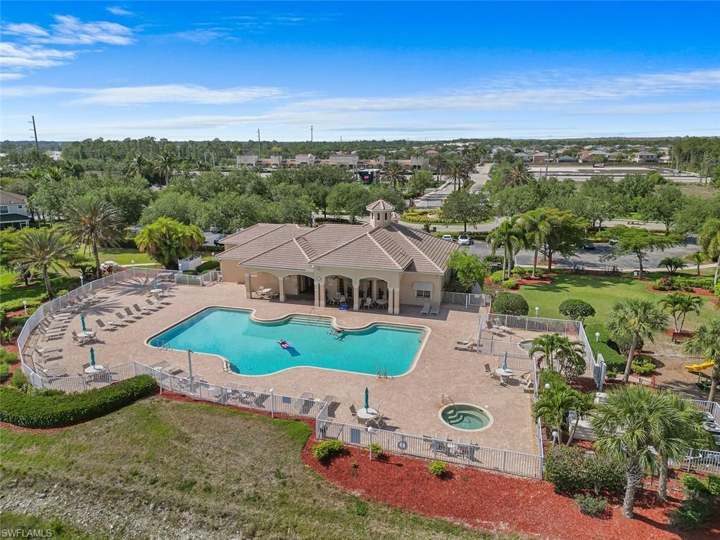 11693 Eros Road Lehigh Acres, FL 33971 - Photo 19 of 21 an aerial view of a house with outdoor space