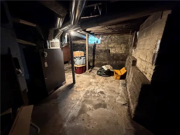 a view of water heater room