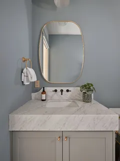 a bathroom with a shower and a bathtub