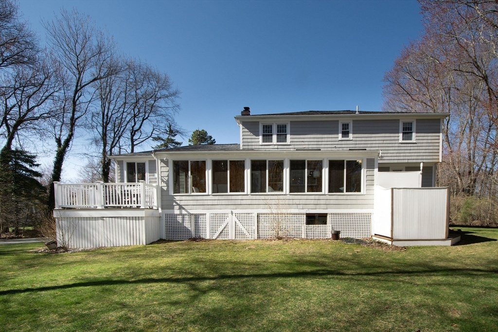 18 Longmeadow Road Scituate, MA 02066 - Photo 37 of 37 a house view with a garden space