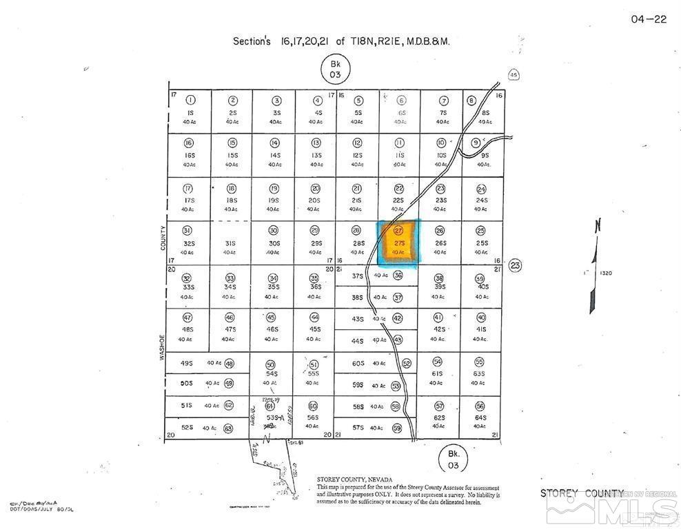 Apn 00422127 Reno, NV 89521 - Photo 2 of 3 a picture of a wall with a building