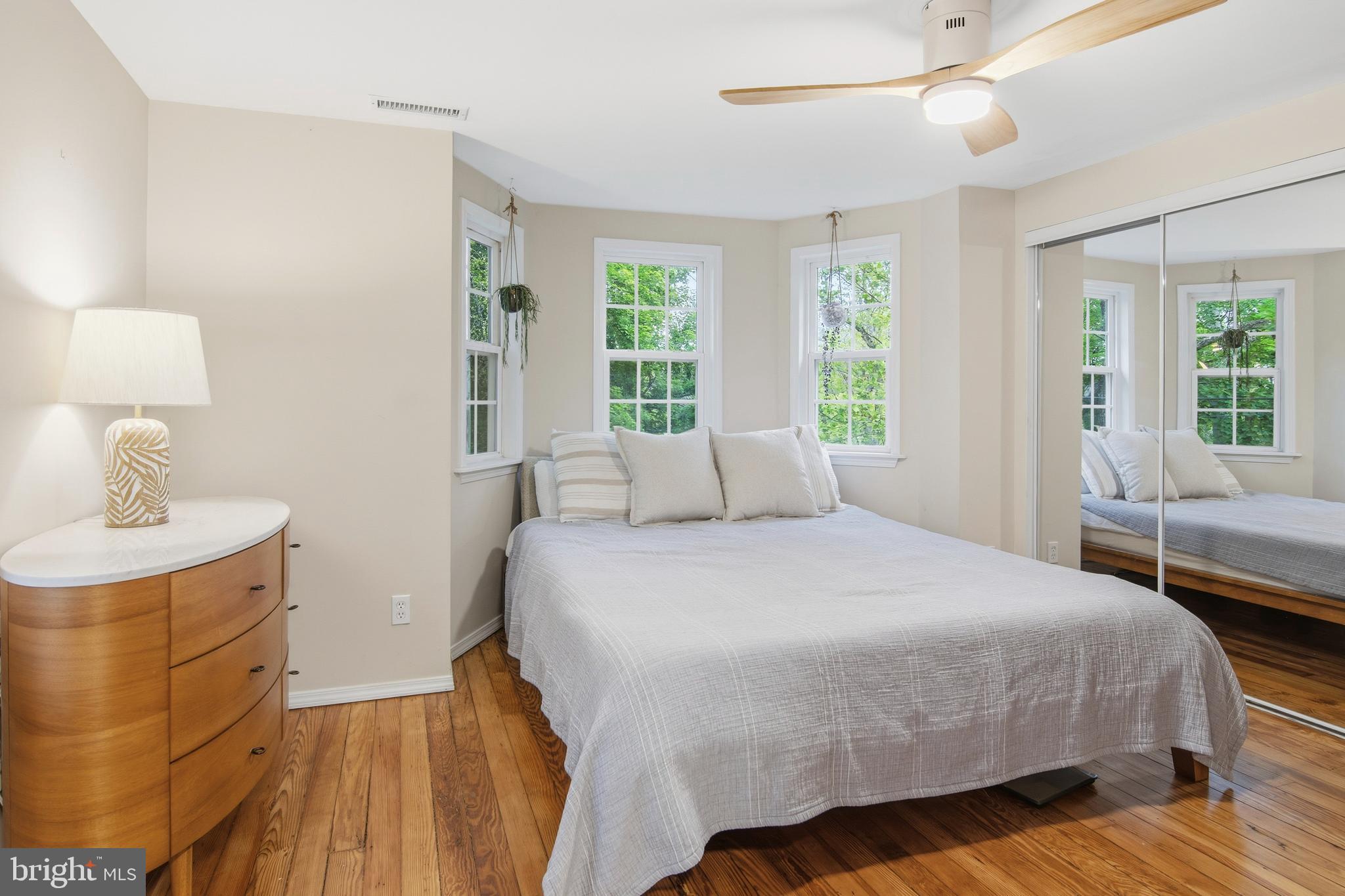 18708 York Road Parkton, MD 21120 - Photo 22 of 59 a bedroom with a bed and wooden floor