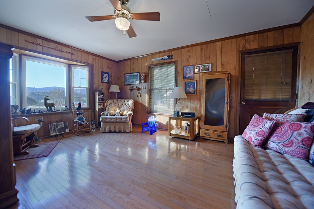 201 Coffey Road Chatsworth, GA 30705 - Photo 41 of 46 a living room with furniture and a fireplace