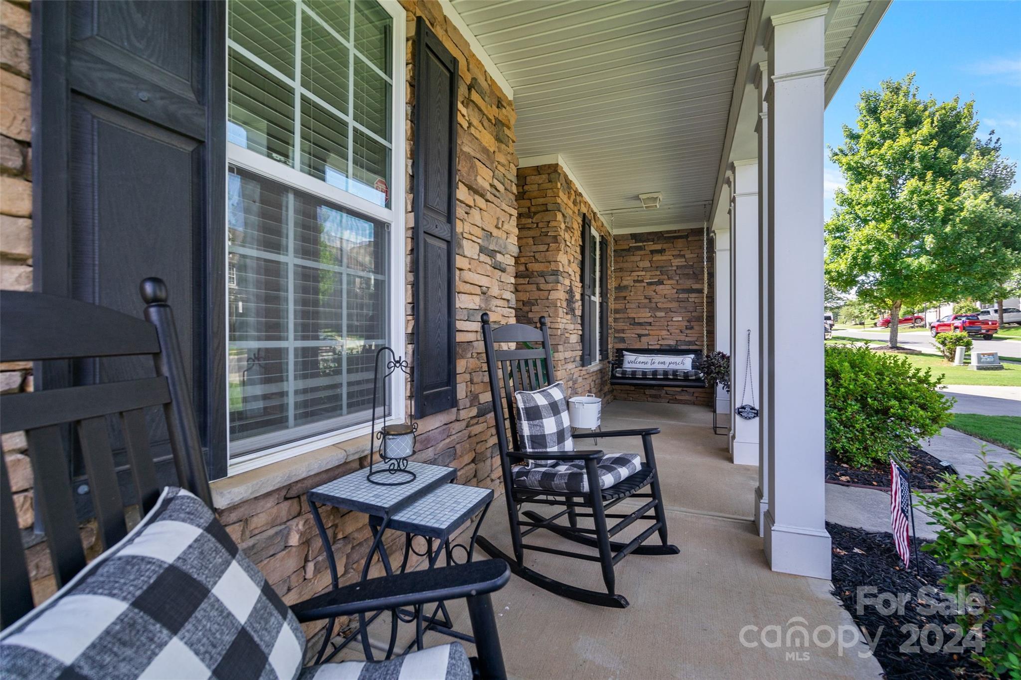 105 Annatto Way Fort Mill, SC 29708 - Photo 4 of 32 a backyard of a house with outdoor seating