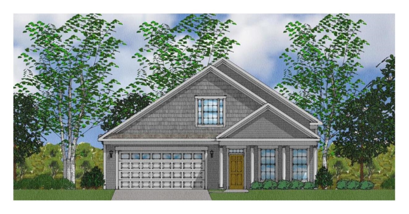 24 Beech Tree Way, Unit 131 Garner, NC 27529 - Photo 1 of 3 a aerial view of a house with a yard and potted plants