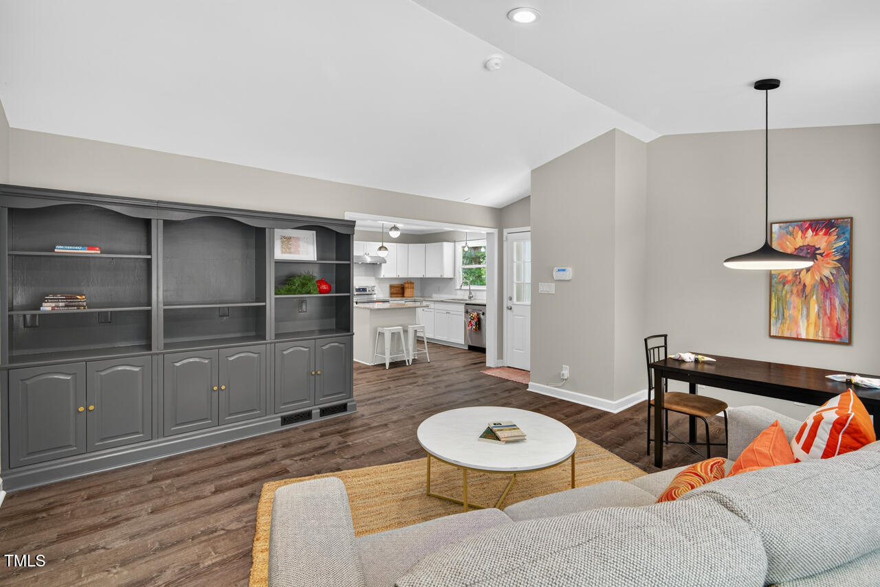 1500 Valley Run Durham, NC 27707 - Photo 2 of 29 a living room with furniture and a table