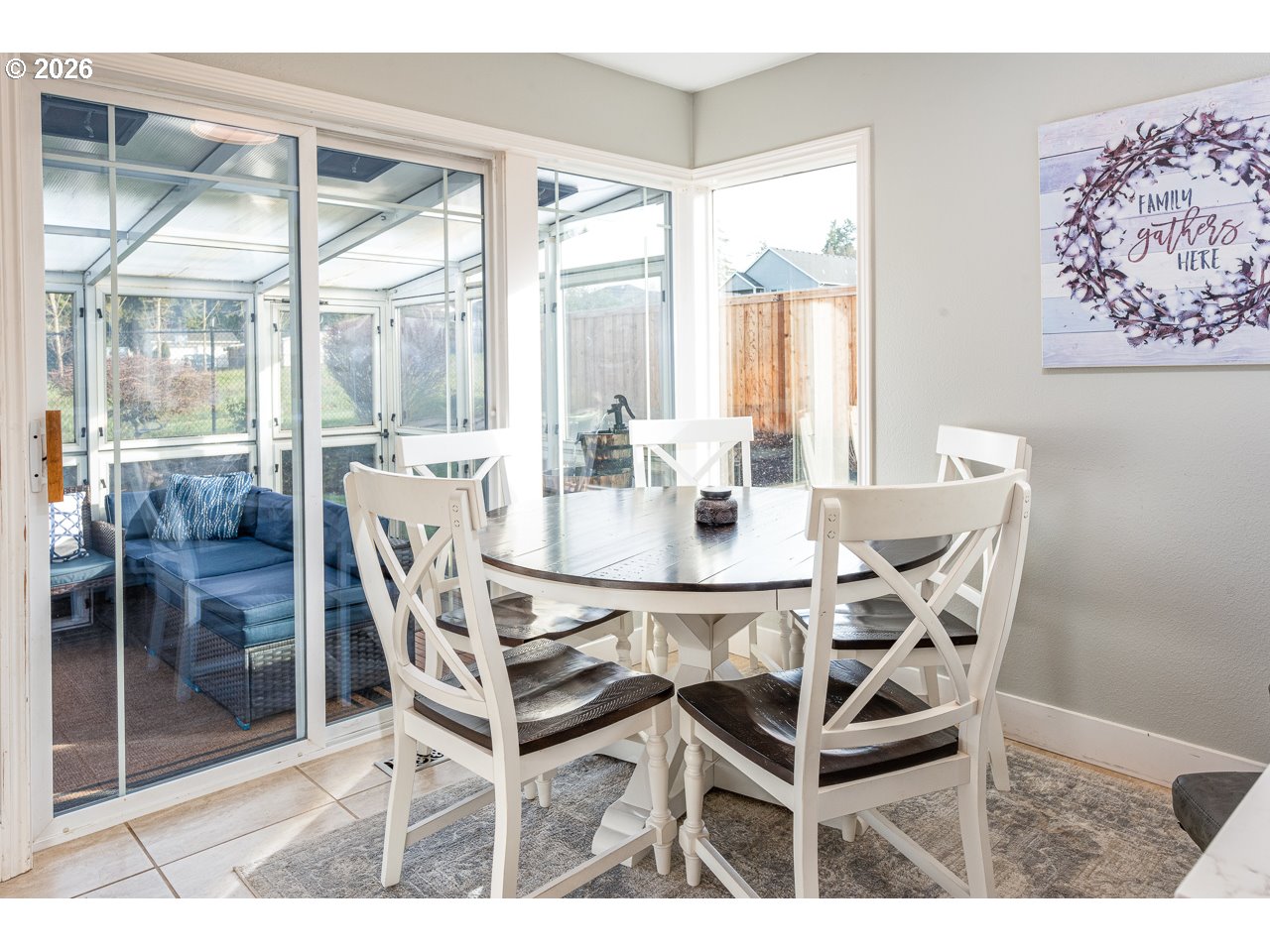38 Denmark Loop Silverton, OR 97381 - Photo 16 of 47 a dining room with furniture and large windows