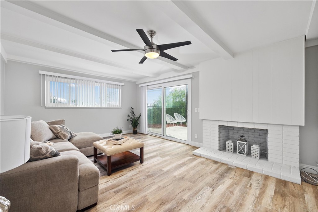 2810 East Echo Hill Way Orange, CA 92867 - Photo 10 of 49 family room with fireplace