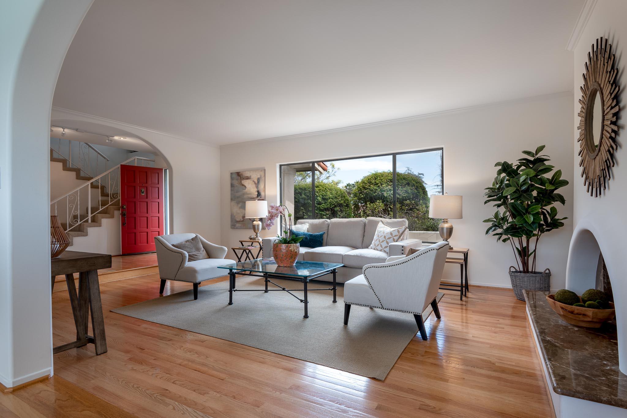 225 Constance Lane Santa Barbara, CA 93105 - Photo 3 of 27 LIvingRoomView1-Edit