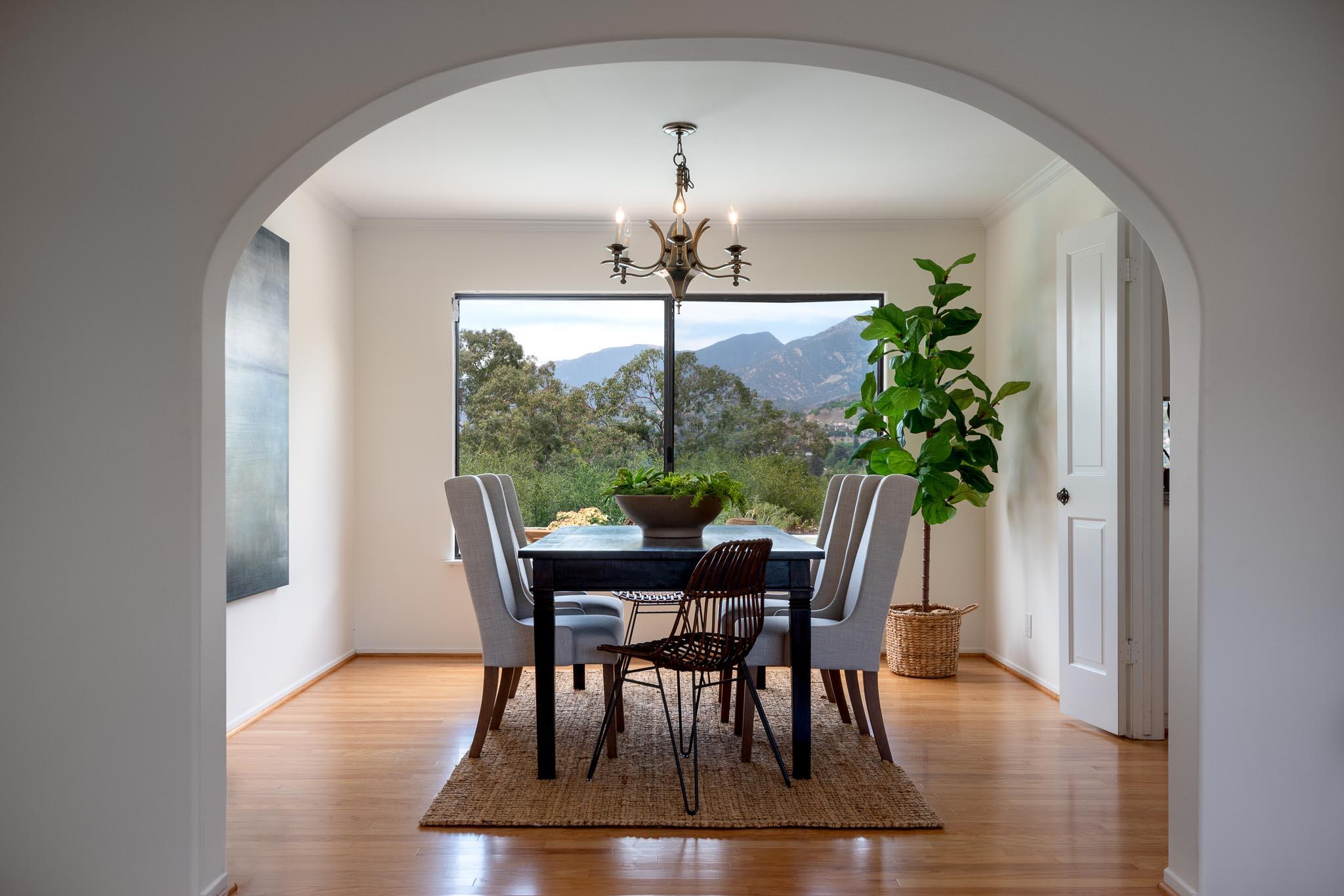 225 Constance Lane Santa Barbara, CA 93105 - Photo 8 of 27 DiningRoomView1-Edit
