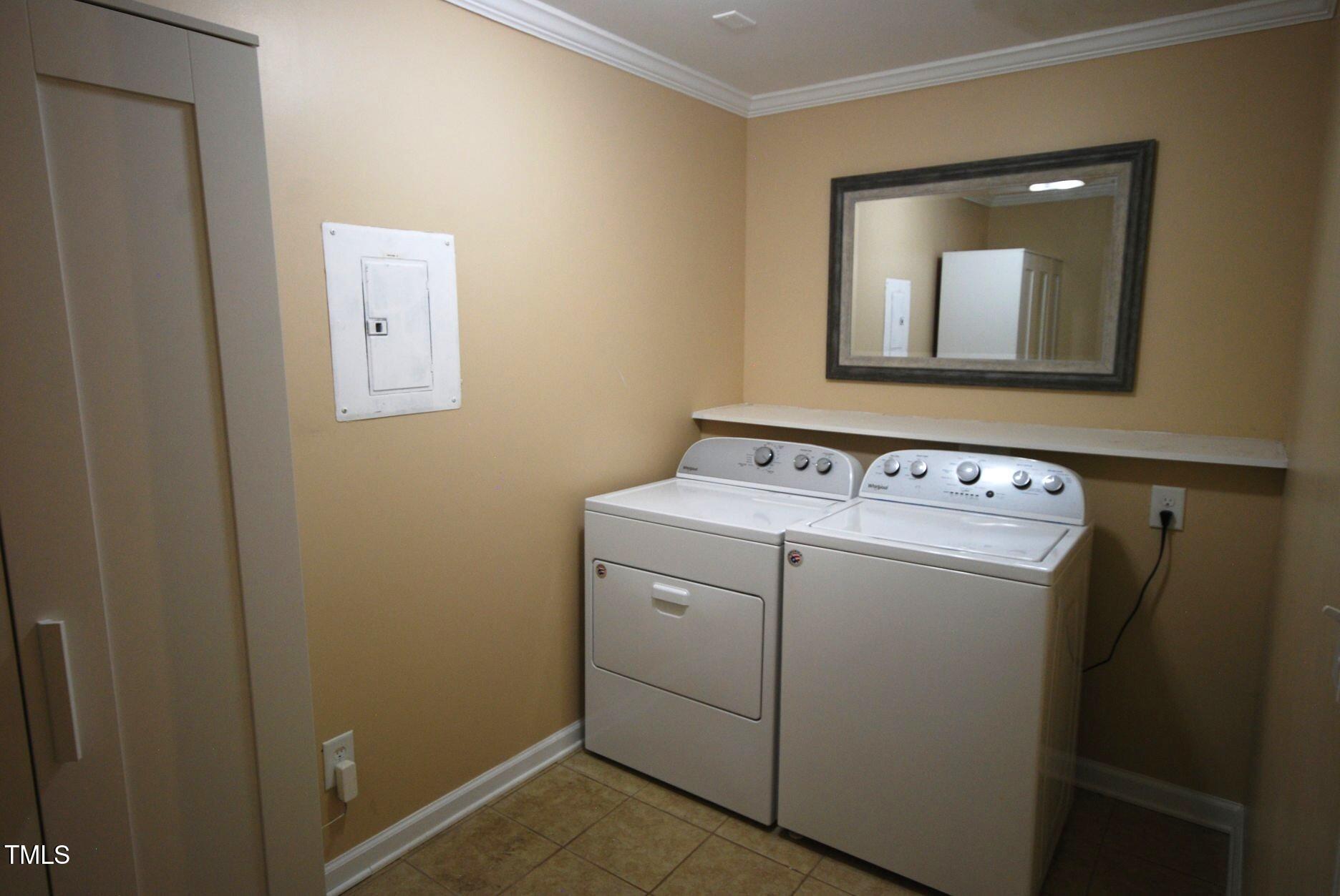 416 Morreene Road Durham, NC 27705 - Photo 20 of 28 a utility room with dryer and washer